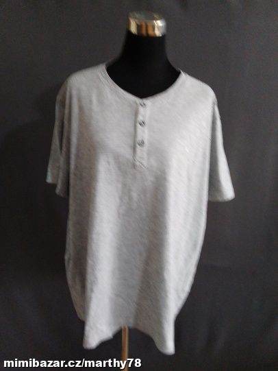 *** KRÁSNÉ TRIKO S PROUŽKEM, UNISEX, VEL.3XL ***