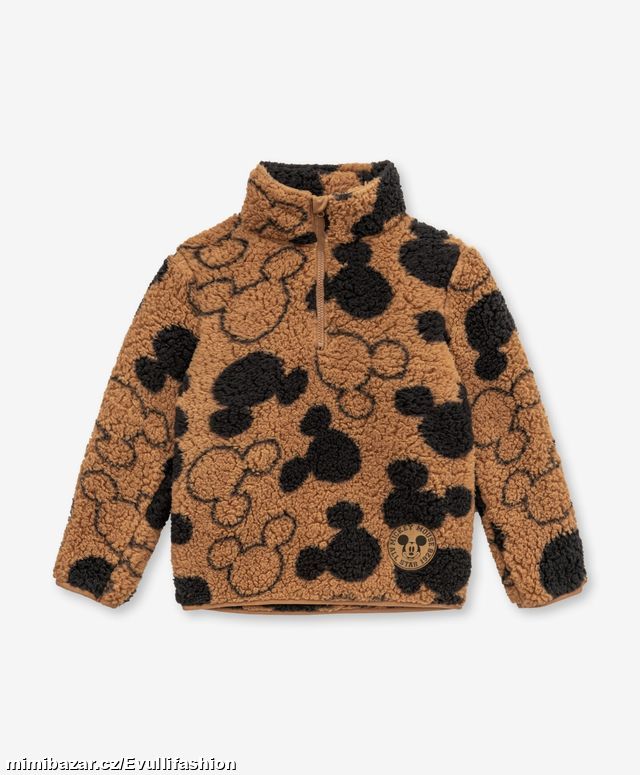 Huňatá mikina Mickey vel. 134
