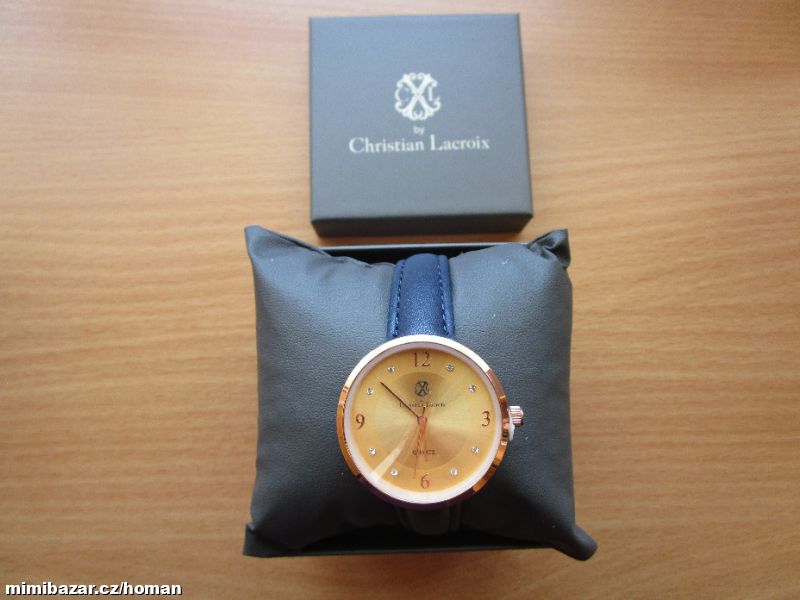 Nové krásné hodinky Christian Lacroix, orig.balení