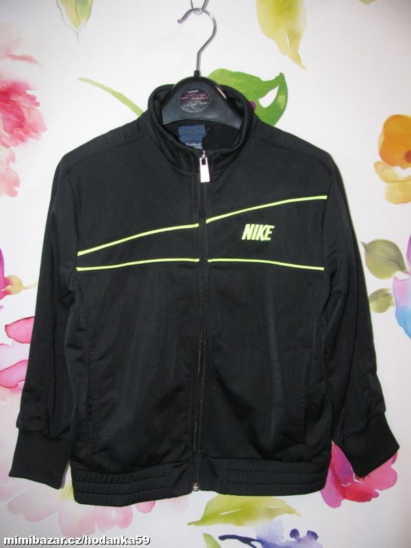 Tepláková černá mikina NIKE