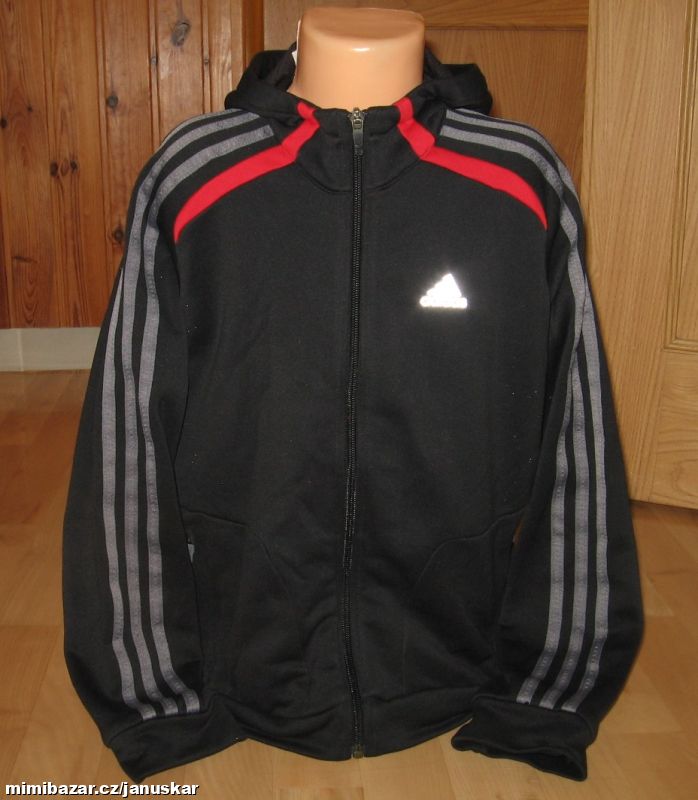 Sportovní funkční mikina s kapucí Adidas Climalite