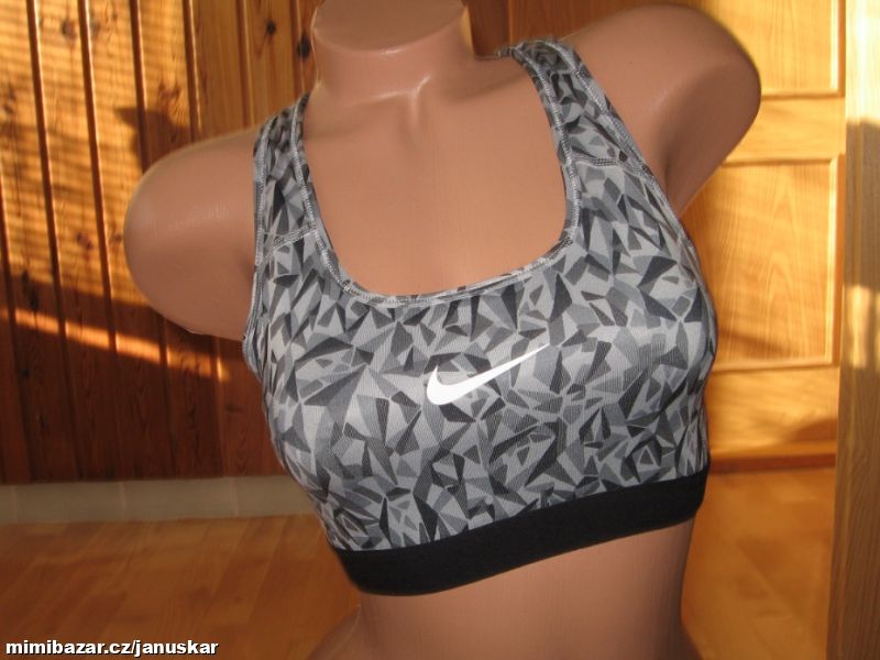 Sportovní podprsenka/ dámský top Nike Dri-Fit šedý