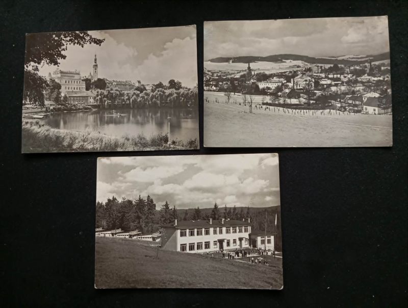 VĚNUJI-3x retro pohled-Tábor, m. Na Mor.....