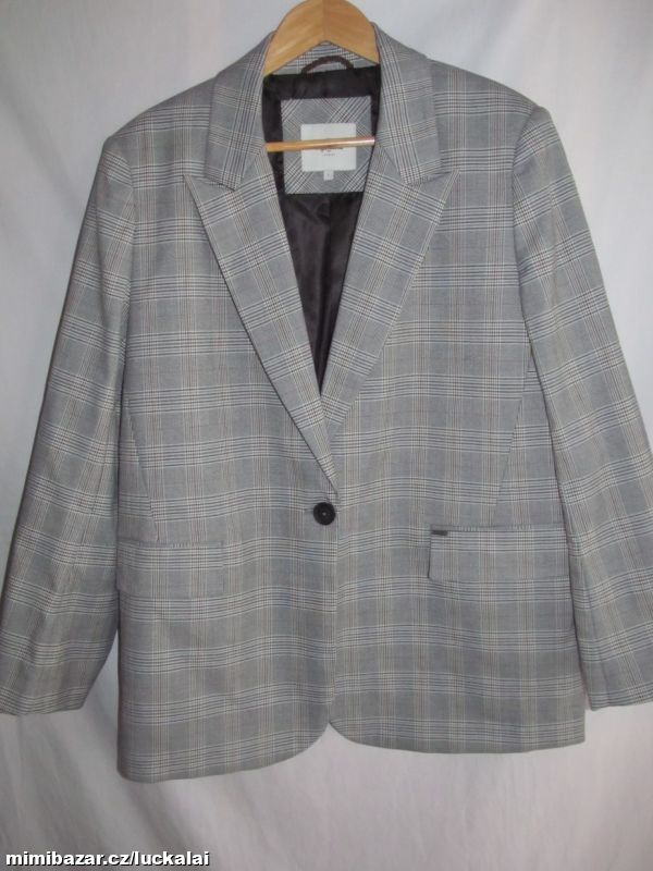 Káro sako, blejzr Pepe Jeans dámské, vel. L