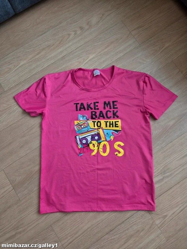 Párty tričko 90s, vel. L