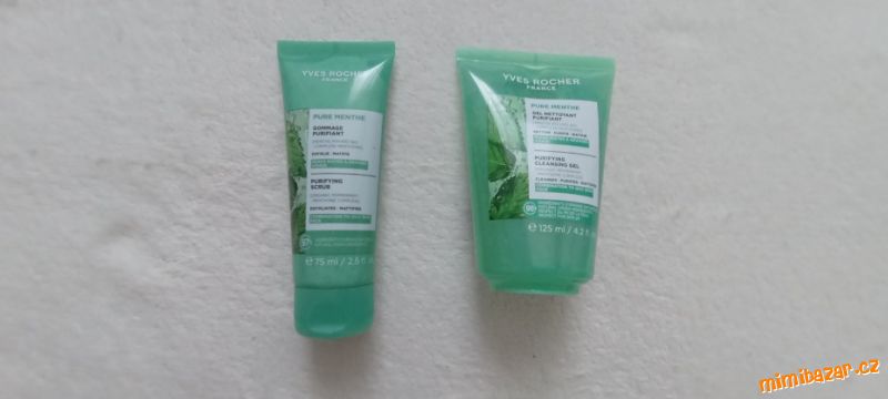 Yves Rocher - čistící peeling a hloubkově čistící