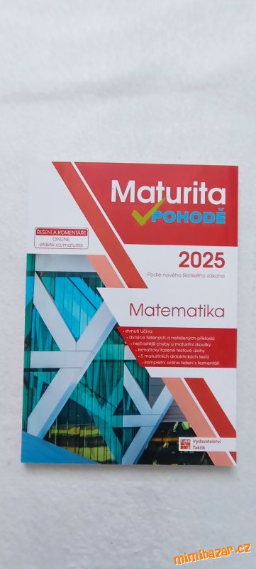 Maturita v pohodě - matematika 2025