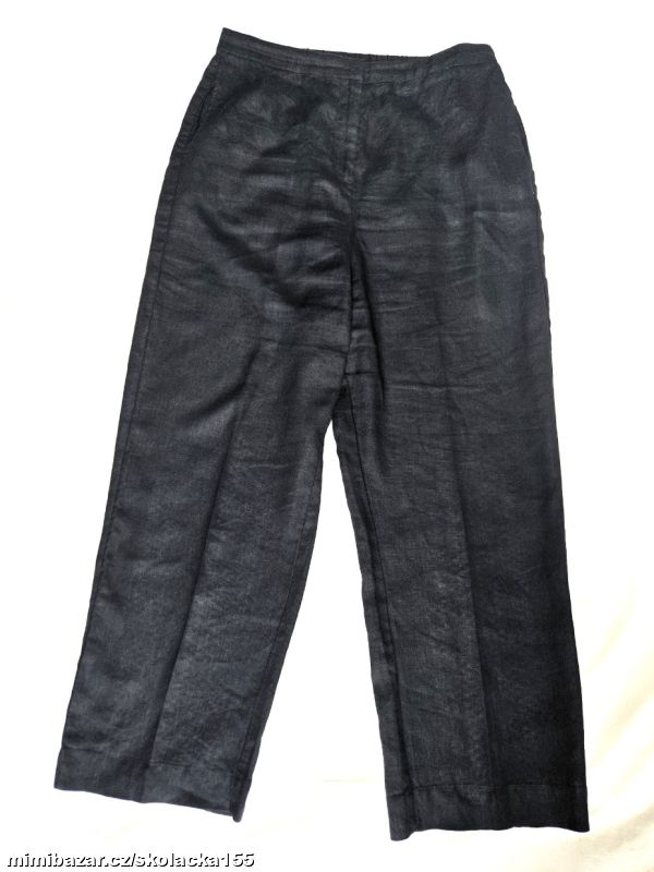 Letní široké plátěné kalhoty TOMMY HILFIGER, v.44