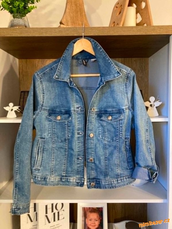 Dámská strečová riflová bunda H&M