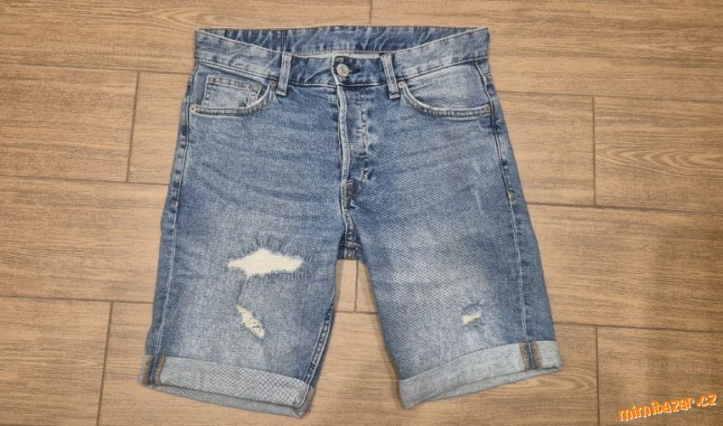 Riflové šortky H&M vel. 28