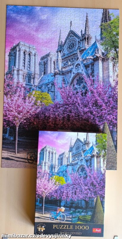 Puzzle Katedrála Notre Dame v Paříži