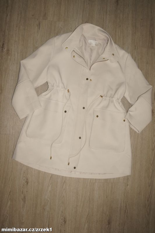 H&M přechodový oversize kabát vel.S