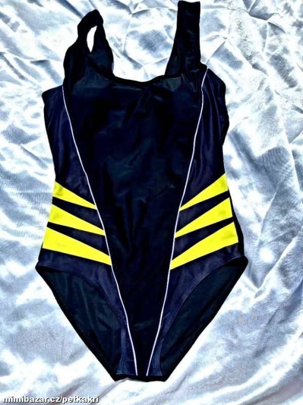 černo žluté sportovní plavky vel 44 prsa C