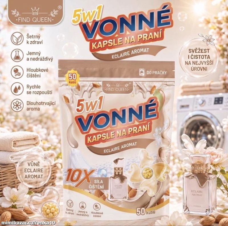 PARFÉMOVANÉ PRACÍ KAPSLE – ECLAIRE AROMAT
