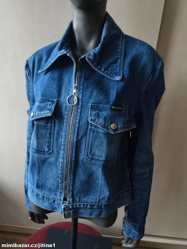 Džíska Bunda Wrangler vel M-L vintage