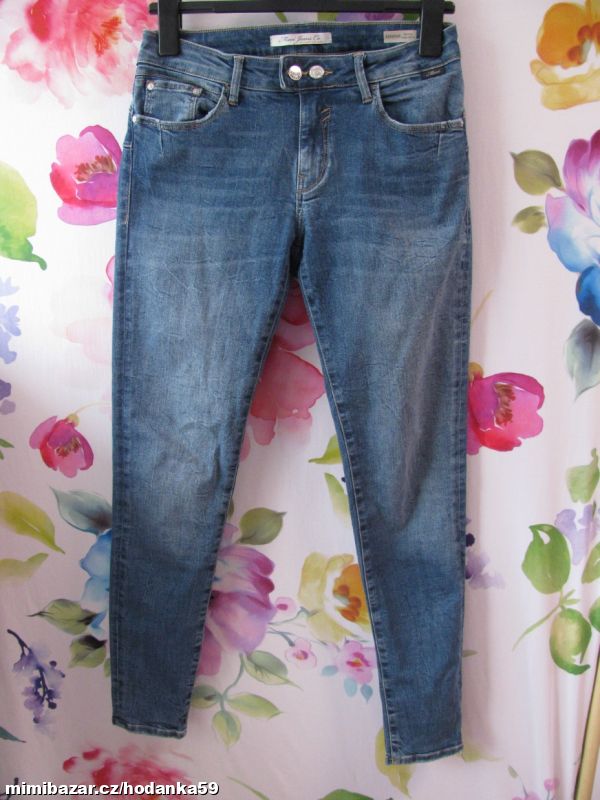 Strečové džíny, skinny, kratší sed -Mavi 28/30
