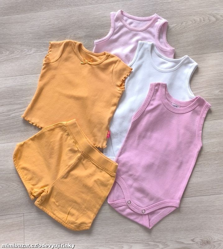 3pack body tílko a letní souprava