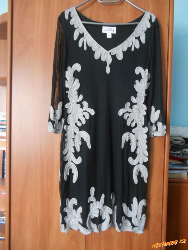 Luxusní šaty Joseph Ribkoff /Kanada/ 38, M