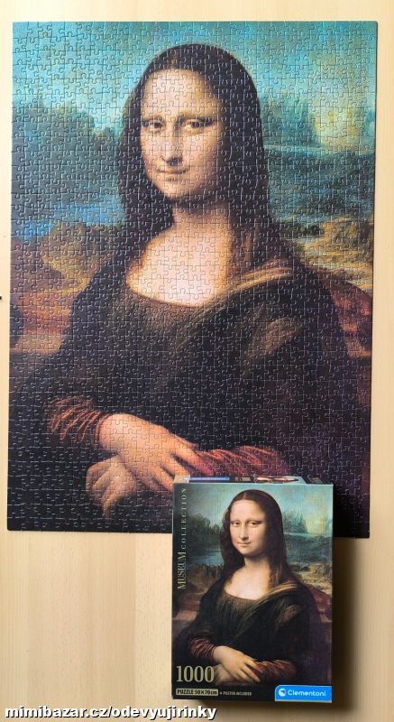Puzzle Mona Lisa 1000 dílků