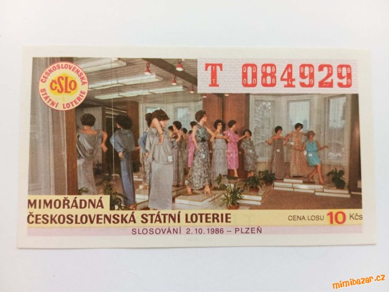 Československí státní loterie 1986, Plzeň