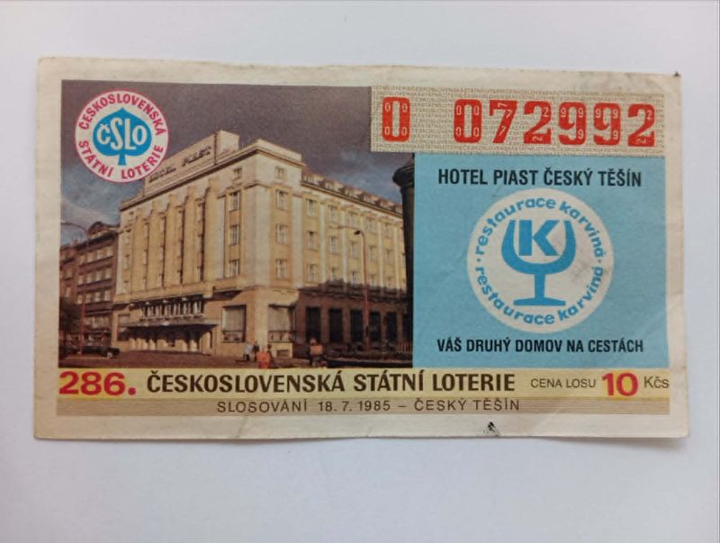 Československá státní loterie 1985, Český Těšín