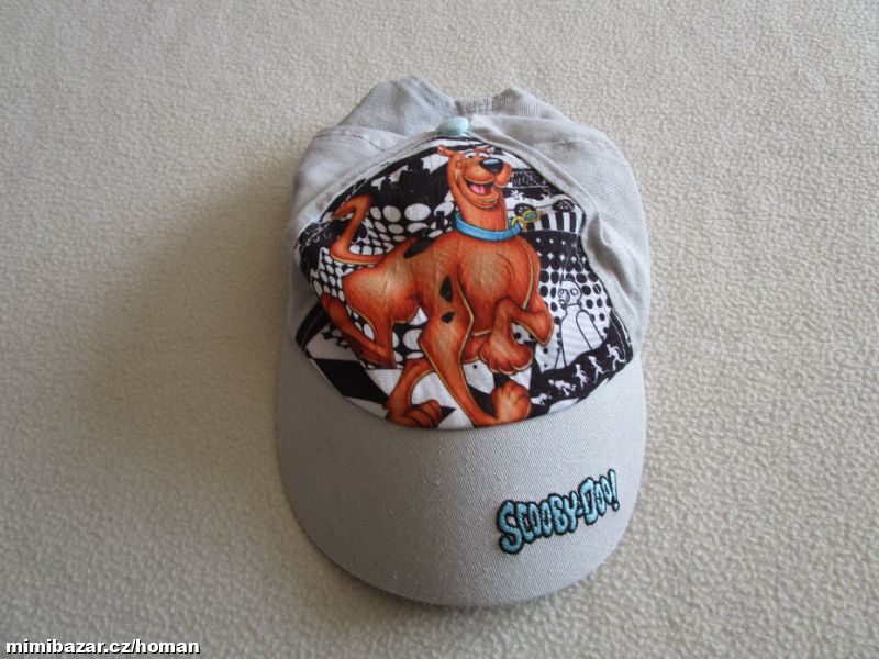Pěkná bavl. kšiltovka Scooby-Doo, vel. 54