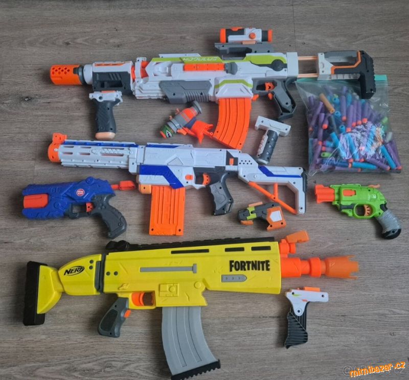 SET NERF PISTOLÍ 6 KS