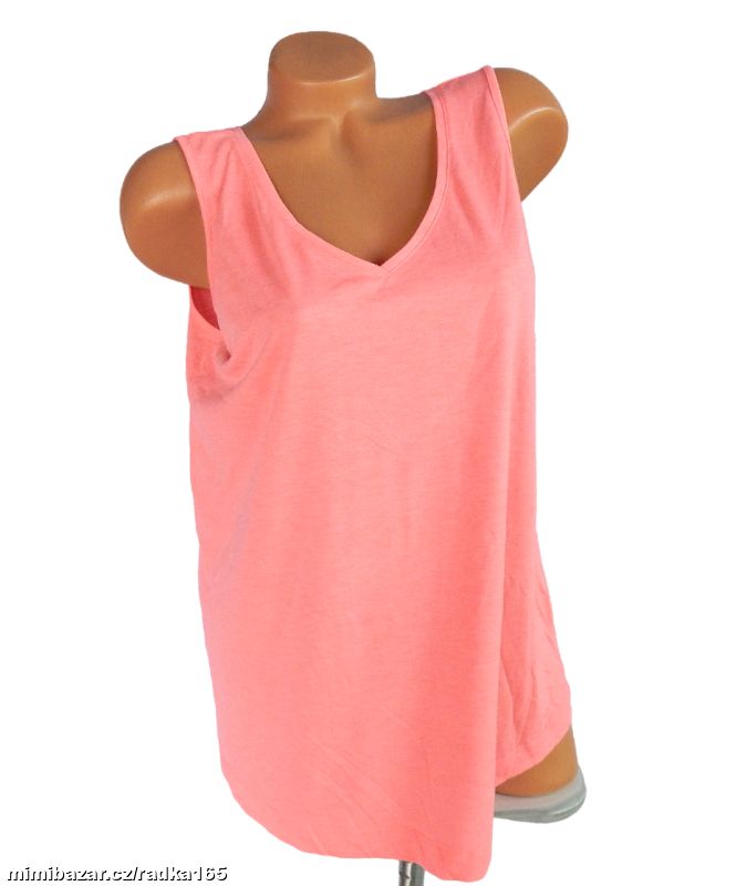 Neon top do V i záda vel.44