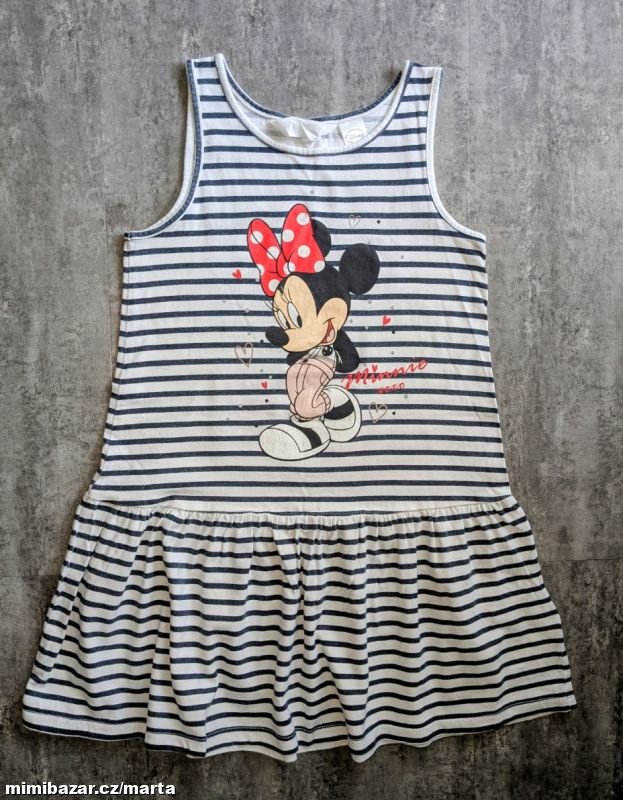 Šaty - Minnie mouse