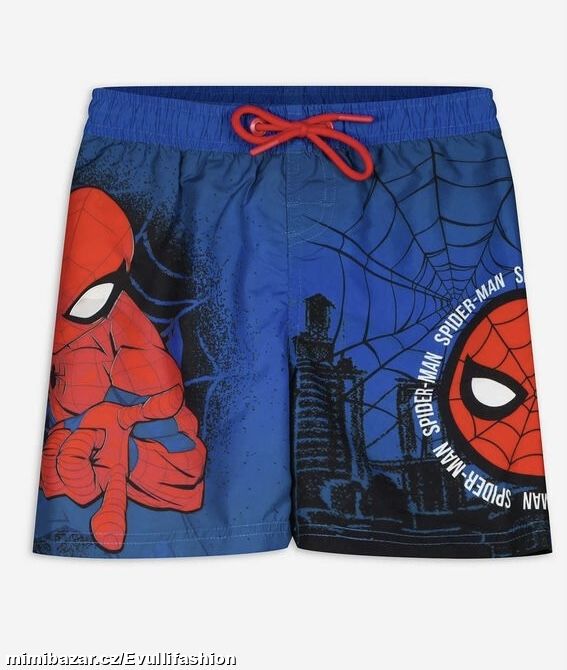 Plavky / šortky Spiderman vel. 122/128