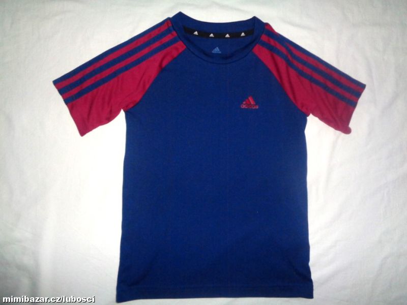 Funkční modrovínové tričko Adidas