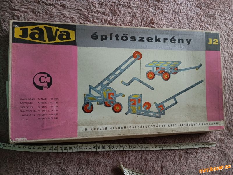Retro stavebnice Jáva