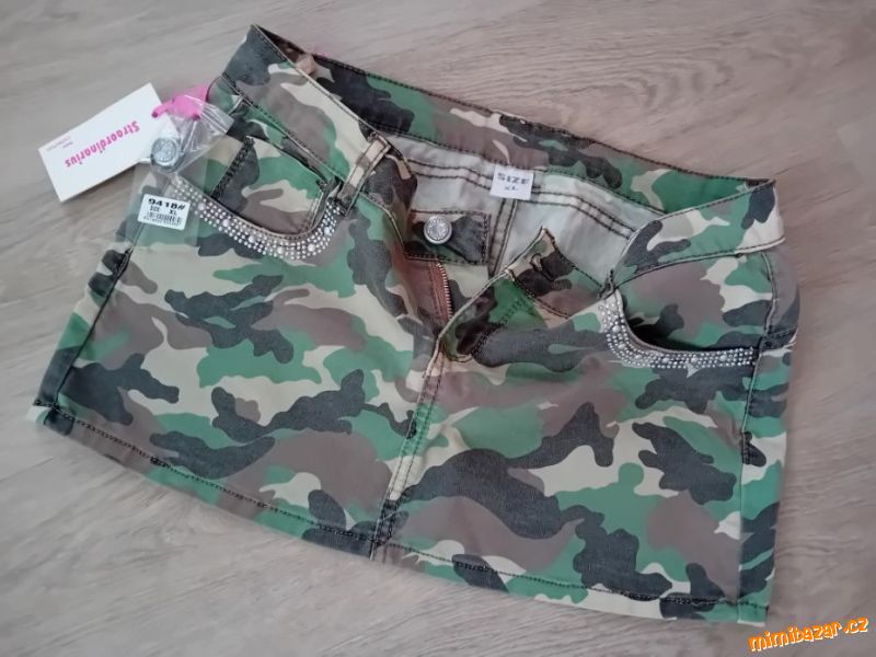 HEZKÁ SUKÝNKA S KAPSAMI - vel.XL /zn.Fashion