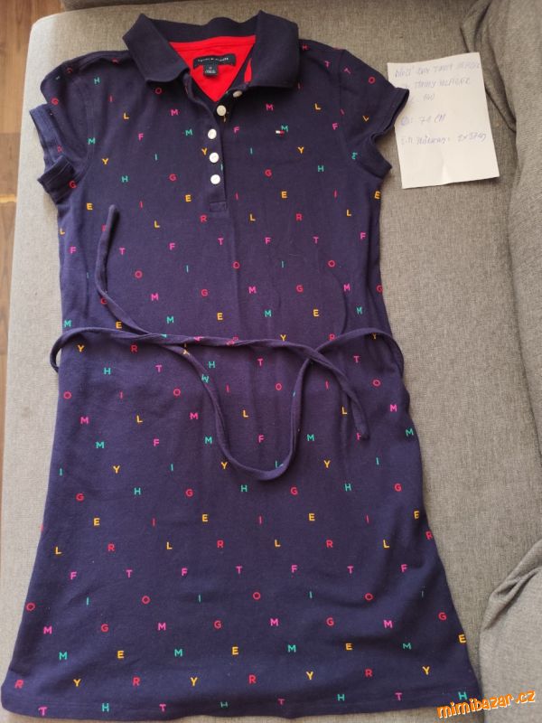 Dívčí šaty Tommy Hilfiger, vel.140