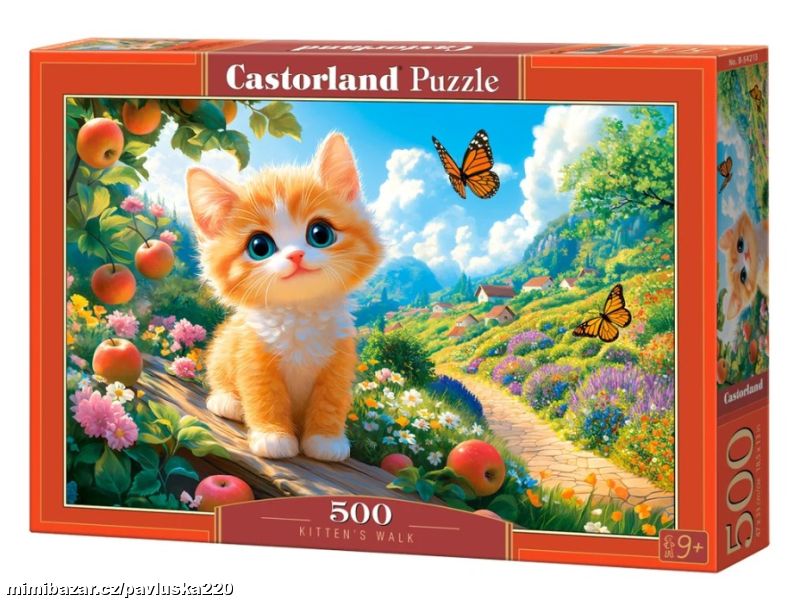 Puzzle Castorland 500 dílků - Kitten's Walk