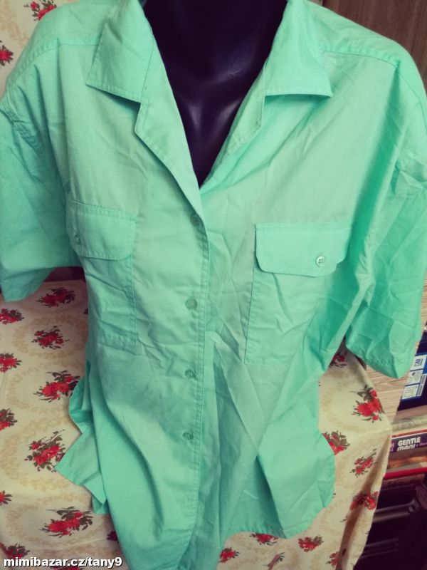 Zelené košile-halenky 38-46