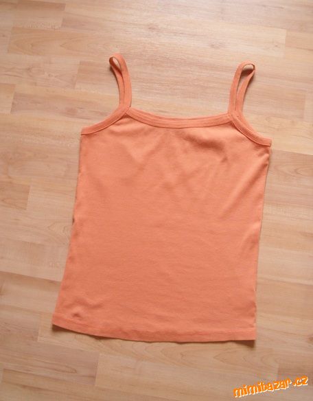 Oranžové medové tílko top zn. F&F vel. 38/M