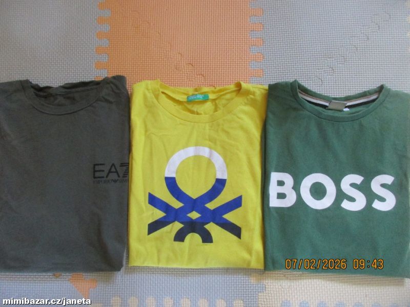 Trika Zn. Boss, Armani. Benetton