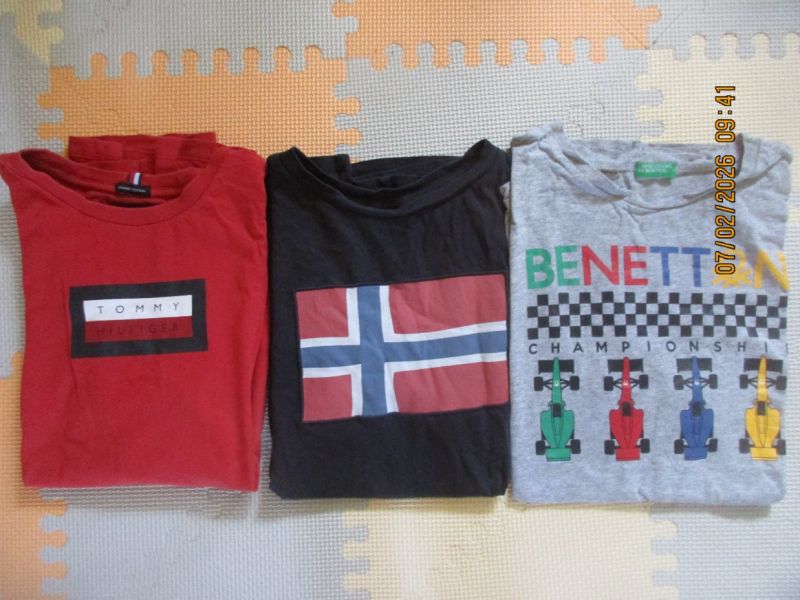 Set triček Zn. Benetton, Napapijri