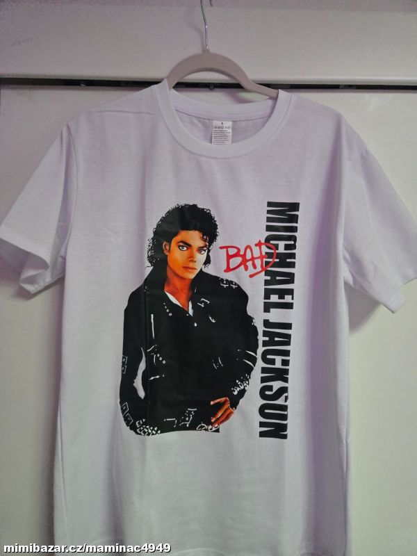 Prodám nové tričko unisex Michael Jackson v.40/42