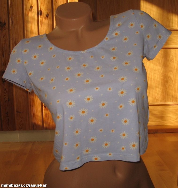 Dámské bavlněné crop top triko/tričko/ tílko CROPP
