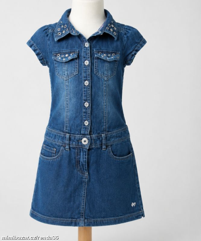 Dívčí šaty Guess vel. 11-12 let - top stav