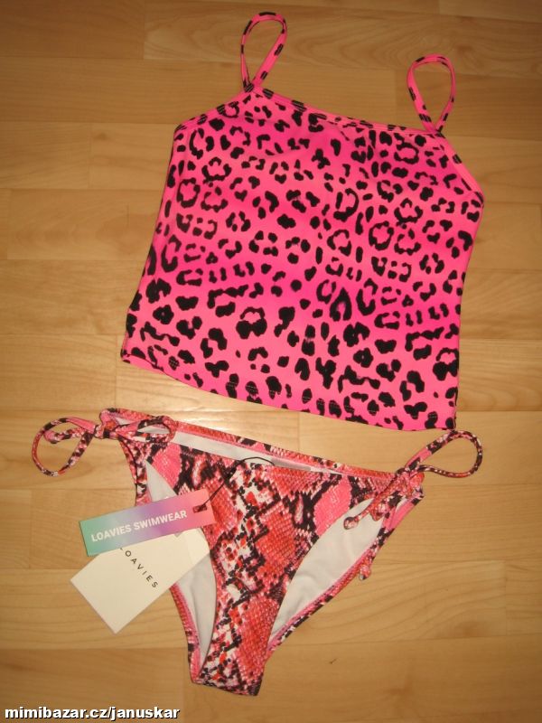 Dívčí plavky / bikiny LOAVIES + tankini Primark