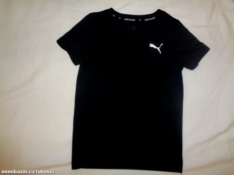 Černé funkční tričko Puma