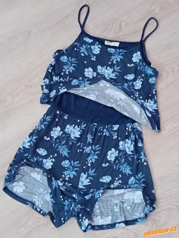 DÍVČÍ HEZKÝ LETNÍ KOMPLETEK - vel.152 /zn.H&M