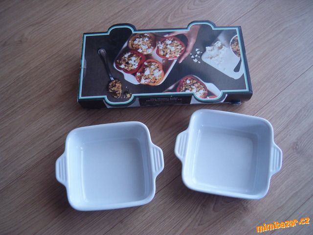Zapékací misky mini pekáč sada 2 ks 19, 5 cm, 0.74l