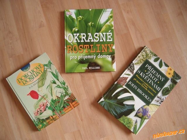 Velké knihy o pokojových rostlinách