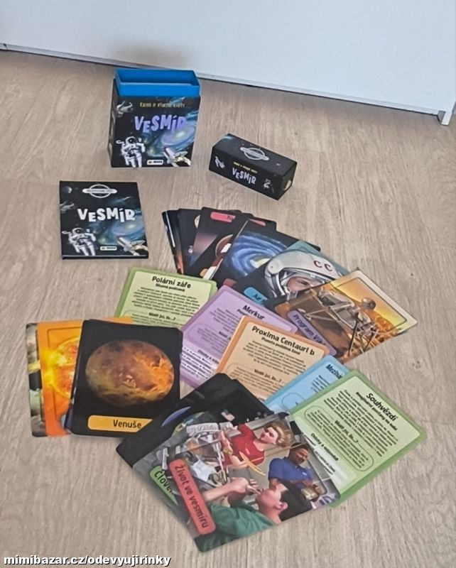 Nádherný vzdělávací box Vesmír NOVÉ
