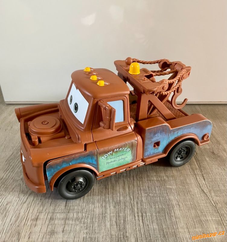 Auto Burák Mattell Cars 3 transformující se auto