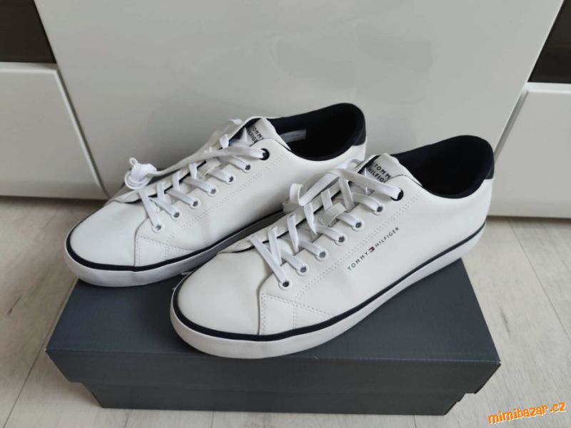Pánské tenisky Tommy Hilfiger kožené